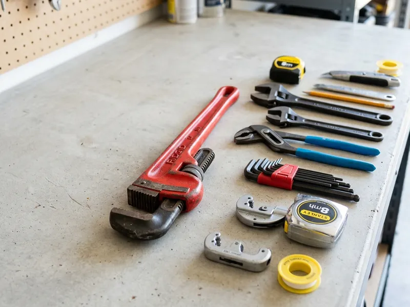 Professional plumbers in East Butler, PA equipped with top-tier tools for residential and commercial plumbing services.